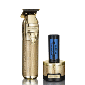 BaBylissPRO FX799GE MetalFX Clipper – Cordless Gold Hair Clipper with Japanese Steel Blade & High-Torque Motor