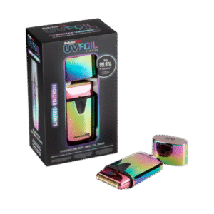 BABYLISSPRO UVFOIL LIMITED EDITION IRIDESCENT UV-DISINFECTING SINGLE-FOIL SHAVER