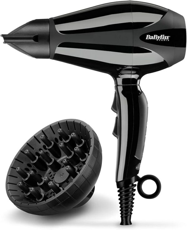 BaByliss 6715DE Hair Dryer – 2400W Professional AC Motor Dryer with Ionic Frizz Control - Image 4