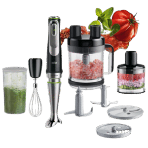 Braun MultiQuick Hand Blender Set 1200W MQ 9185XLI Multicolour