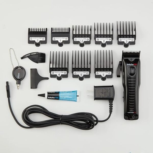 BaBylissPRO FX825SDE Hair Clipper – Cordless Fade Clipper with High-Torque Motor & DLC Fade Blade - Image 2