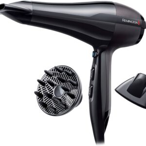 Remington AC5999 Pro-Air AC Hair Dryer – 2300W Ionic Professional Blow Dryer with Diffuser & Concentrator