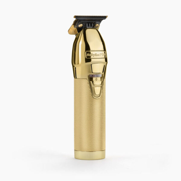 BaBylissPRO FX7870RBPSD SkeletonFX Trimmer – Rose Gold Cordless Trimmer with Exposed T-Blade for Precision Detailing