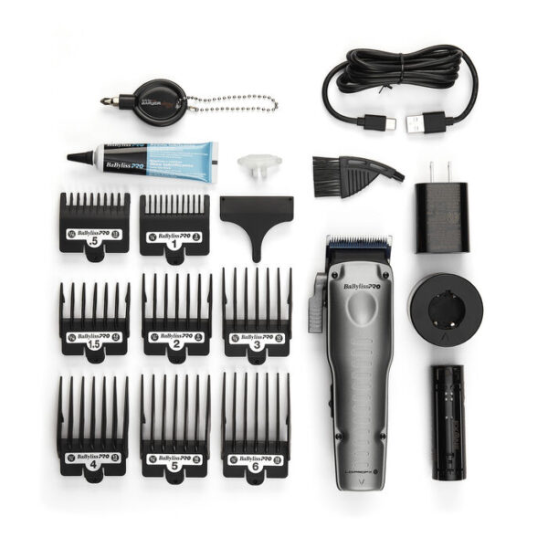 BaBylissPRO FX829E Corded Hair Clipper – Powerful AC Motor Clipper with Precision Stainless Steel Blades - Image 3