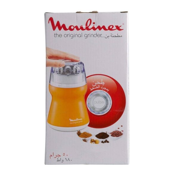 Moulinex AR110O27 “The Original” 50 g Coffee Grinder – 180 W Fixed Tank, Stainless Steel Blade - Image 3