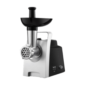 TEFAL NE109838 ELECTRIC MEAT MINCER WITH SHREDDER THREE GRATERS, 2 STRAINERS