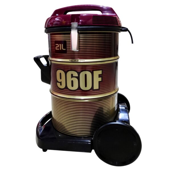 Hitachi CV960 / CV960F Drum Vacuum Cleaner – 2200W, 21 L Metal Tank, Strong Suction & Blower Function - Image 2