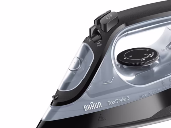 Braun TexStyle 3 SI3055.BK Steam Iron – 2400W FreeGlide 3D, 270 ml Tank, SuperCeramic Soleplate - Image 3
