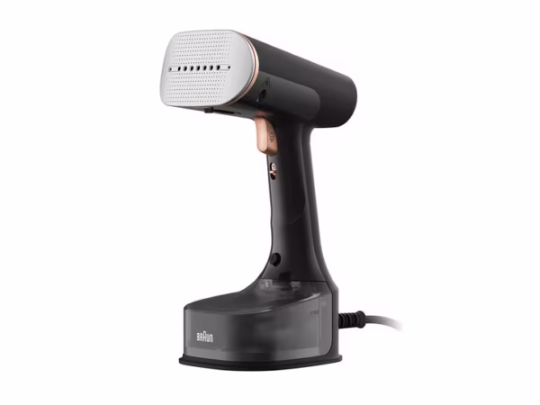Braun QuickStyle 7 GS7077.BK Handheld Garment Steamer – 1600W, 35 g/min, FreeGlide 3D Soleplate, 250 ml Tank