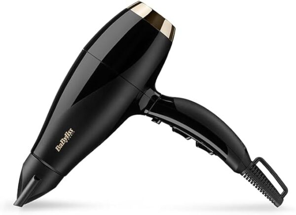 BaByliss 6714E Super Pro 2300 Hair Dryer – 2300W Ionic AC Motor, Ceramic Tech, 120 km/h Airflow - Image 2