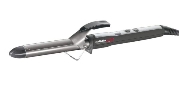 BaBylissPRO BAB2273TTE Curling Iron – 32mm Extra-Long Titanium-Tourmaline Curling Wand for Long Hair