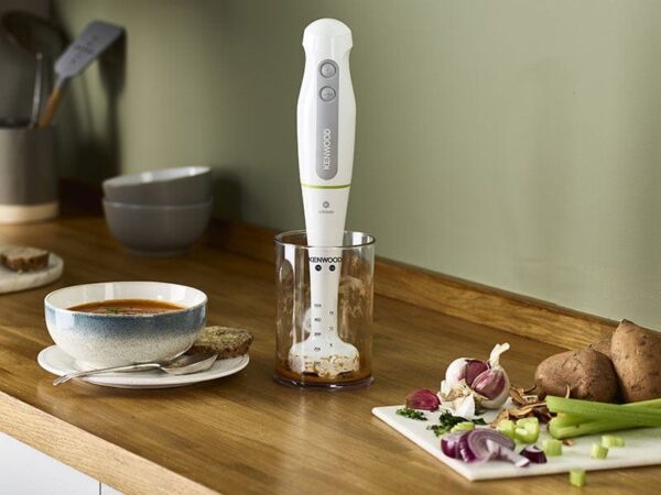 Kenwood HDP109WG 600W Tri-blade Hand Blender – Metal Wand + Chopper & Whisk - Image 2