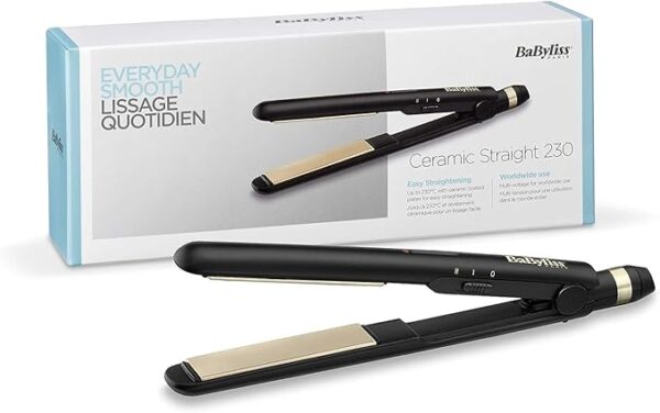 BaByliss ST089E Hair Straightener – Ceramic Plates for Smooth, Sleek Styling at Home - Image 3