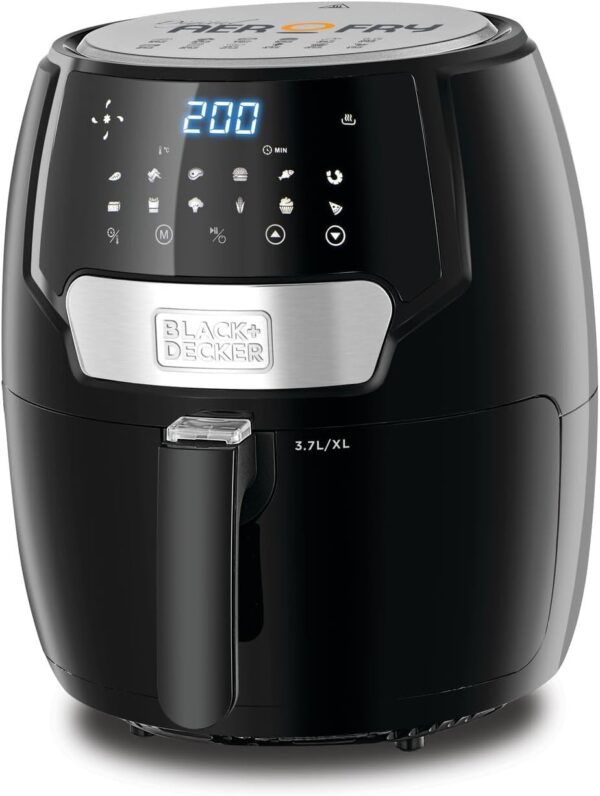 Black+Decker AF4037-B5 Digital Air Fryer 13-in-1 • 4.0 L / 3.7 L Basket • 1500 W - Image 3