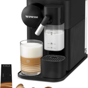 DeLonghi Lattissima One EN510.B – Nespresso Capsule Machine with One‑Touch Milk Recipes (Black)