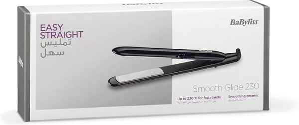 BaByliss ST240SDE Hair Straightener – Sleek Ceramic Straightener with 230°C High Heat for All Hair Types - Image 4
