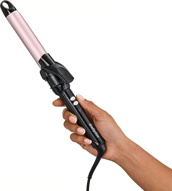 BaByliss C325E Sublim’ Touch Pro 25 mm Curling Iron – 10 Heat Levels, Ceramic Barrel, 180 °C Salon Performance - Image 3