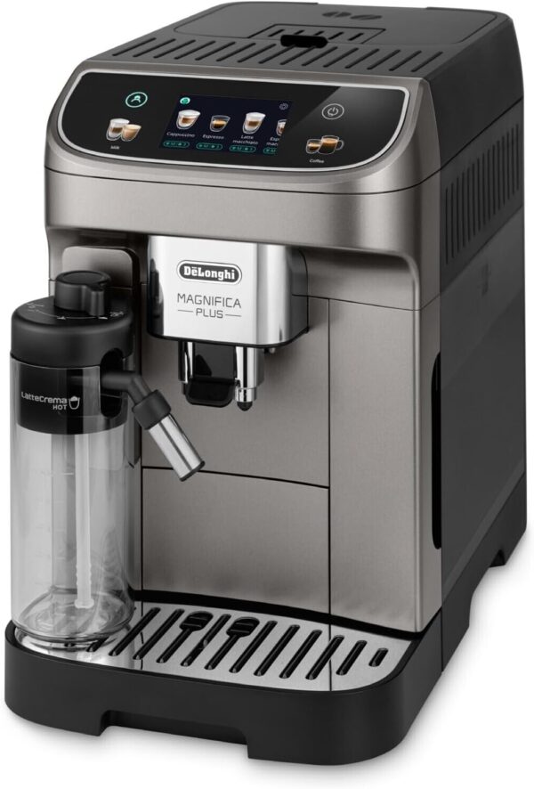 DeLonghi Magnifica Plus ECAM320.70.TB – Titanium Black Fully Automatic Bean‑to‑Cup Coffee Machine, 18 One‑Touch Drinks - Image 3