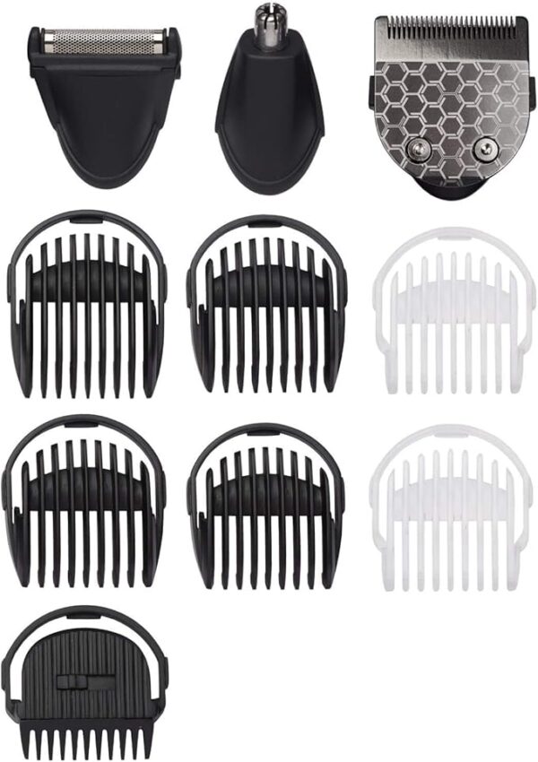 BaByliss MT727SDE Multi Trimmer – 10-in-1 Grooming Kit for Face, Beard & Body - Image 2