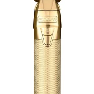 BaBylissPRO FX899GE Metal Lithium Clipper – Gold Cordless Clipper with Fade Blade & High-Torque Digital Motor