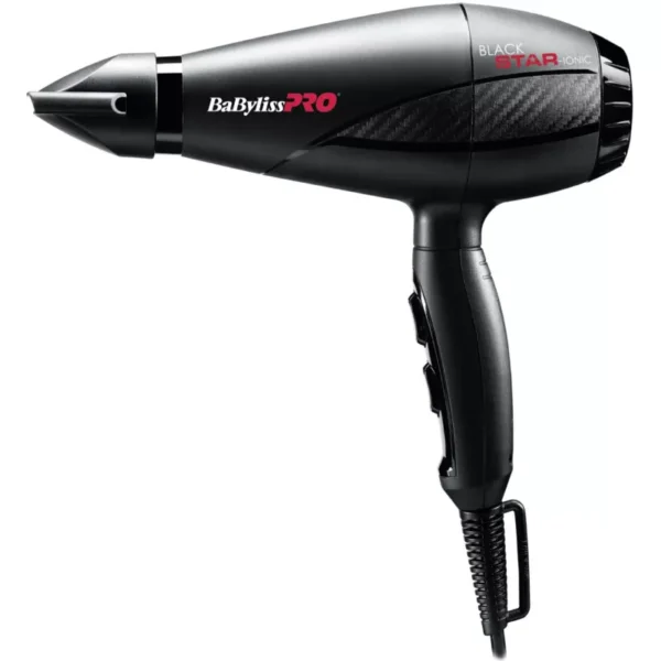 BaByliss BAB6250IE Pro Light Hair Dryer – Compact 2100W Professional Dryer with Ionic Technology