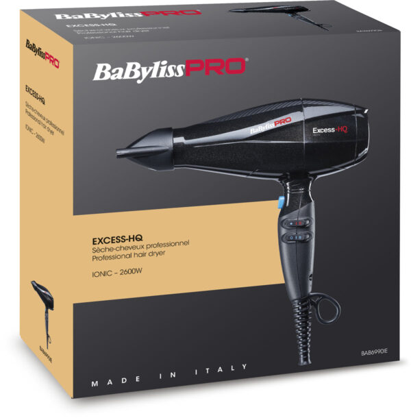 BaBylissPRO BAB6990IE Pro Caruso Hair Dryer – 2400W Ionic Professional Dryer with AC Motor - Image 3