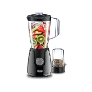 Black+Decker BX4130-B5 400W Blender & Grinding Mill – 1.5 L Jar, 2 Speeds + Pulse