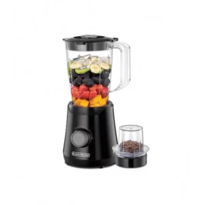 Black+Decker BX530-B5 500W Blender with Grinding Mill • 1.5 L Jar & 2 Speeds + Pulse