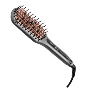 Remington Keratin Protect CB7480 – 2‑in‑1 Heated Straight Brush with Keratin & Almond Oil