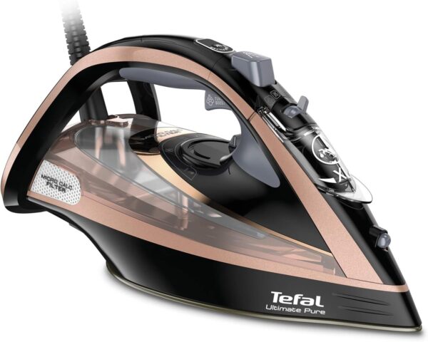 Tefal FV9845 Ultimate Pure Steam Iron – 3100W, 60 g/min Continuous Steam & 260 g Boost