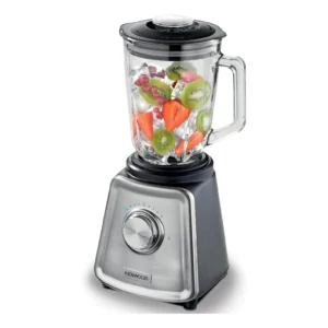 Kenwood BLP44.270SS 800W Glass Blender with Mill & Meat Chopper ‐ 1.5-2 L, 2 Speeds + Pulse