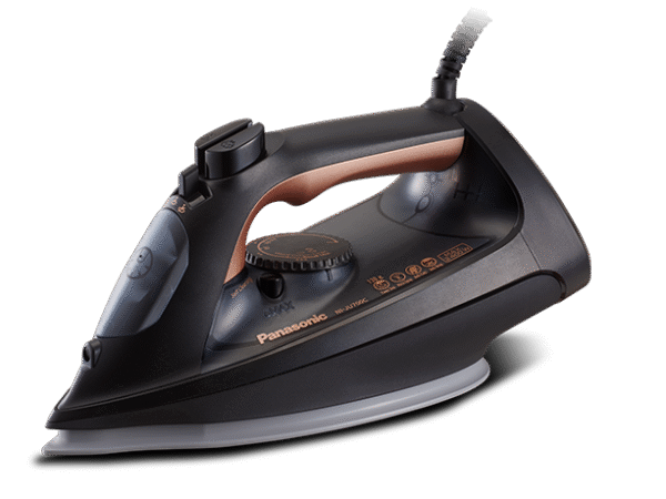 Panasonic NI-JU700CNTV Steam Iron – 2400W • Advanced Ceramic Soleplate • Powerful Steam & Vertical Function