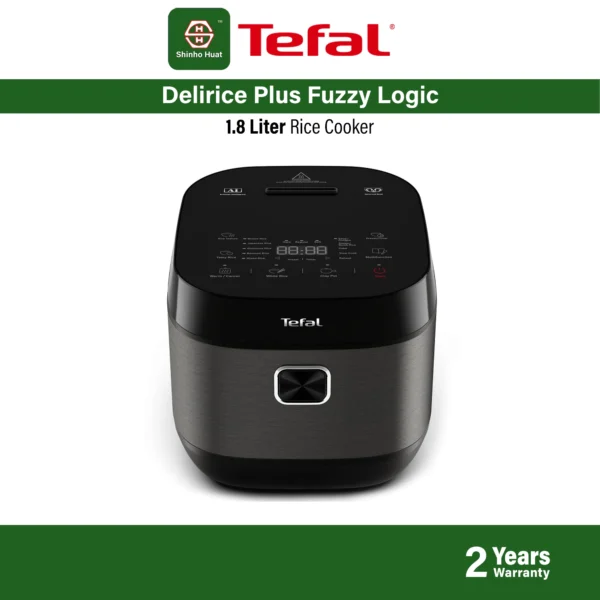 Tefal RK708824 Fuzzy-Logic 25-in-1 Rice & Multicooker – Large 10-Cup Ceramic Bowl, Delay-Start & Keep-Warm Function - Image 3
