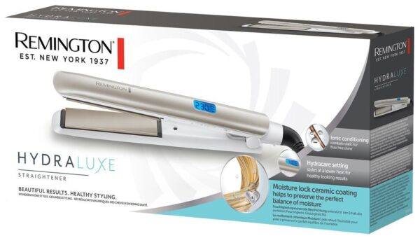 Remington Hydraluxe S8901 – Moisture‑Lock Floating Plates, Rapid Heat Stylizer - Image 2