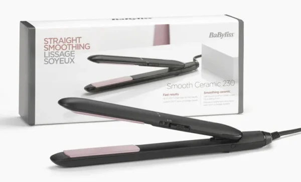 BaByliss ST241E Hair Straightener – Ceramic Slim Plates with 210°C Heat for Everyday Styling