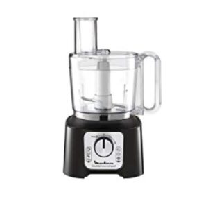 Moulinex FP546811 Double Force Compact Food Processor – 800W • 2.2L Bowl • 2 Motor Outputs