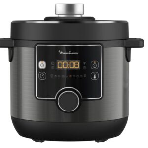 Moulinex CY777G10 Turbo Cuisine Maxi Electric Pressure & Multicooker – 7.6L • 15 Cooking Programs • One-Touch Control