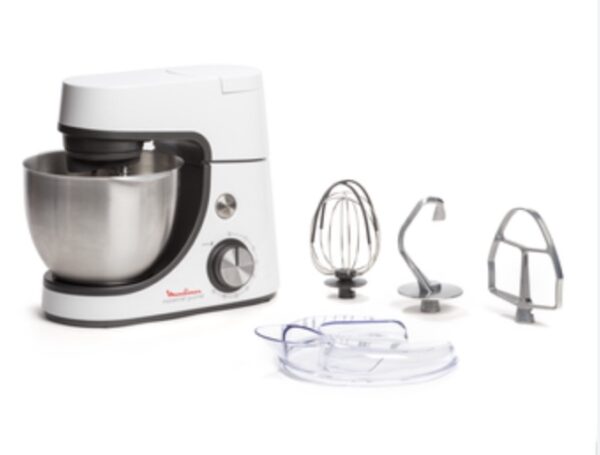 Moulinex QA510110 Masterchef Gourmet Stand Mixer – 1100W • 4.6L Bowl • 8 Speeds + Pulse - Image 3