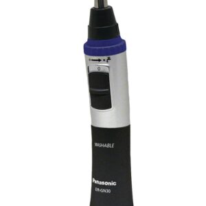 Panasonic ER-GN30-K451 Nose & Ear Hair Trimmer – Wet/Dry Use • Dual-Edge Blades • Easy Cleaning