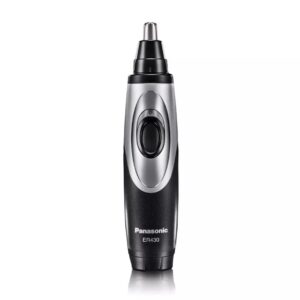 Panasonic ER-430-K451 Nose & Ear Hair Trimmer – Vacuum System • Dual-Edge Blades • Wet/Dry Use