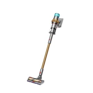 Dyson V15 Detect Absolute Cordless Vacuum – Iron/Gold • Laser Dust Detection • 60-Minute Runtime
