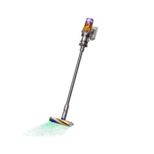 Dyson V12 Detect Slim Absolute Cordless Vacuum – Iron/Nickel • Laser Dust Detection • 60-Minute Runtime