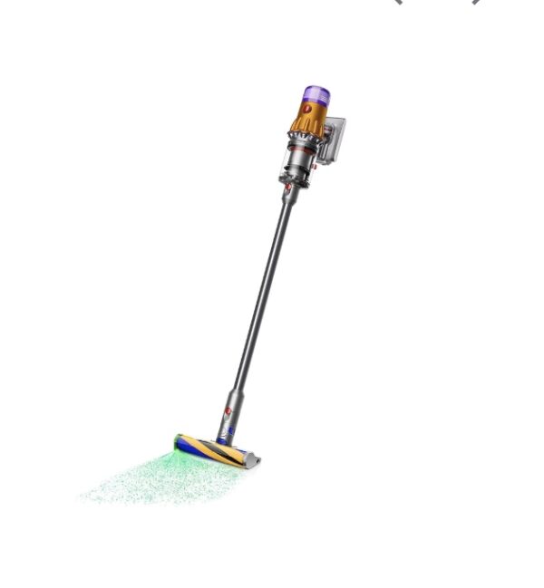 Dyson V12 Detect Slim Absolute Cordless Vacuum – Iron/Nickel • Laser Dust Detection • 60-Minute Runtime