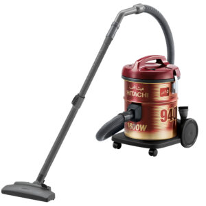 Hitachi CV960 / CV960F Drum Vacuum Cleaner – 2200W, 21 L Metal Tank, Strong Suction & Blower Function