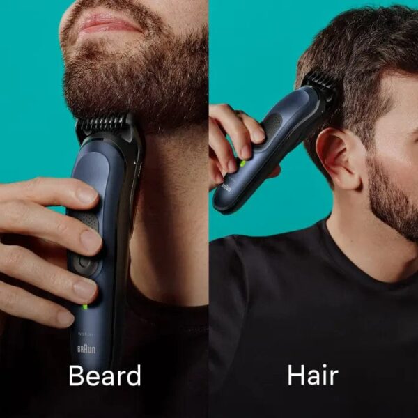 Braun MGK7421 10‑in‑1 Body & Beard Grooming Kit – 100‑Minute Li‑Ion, AutoSense, Waterproof - Image 4