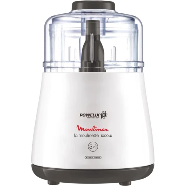 Moulinex DPA241 Chopper – 1000W • 1L Bowl • Easy One-Touch Operation