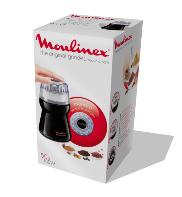 Moulinex AR110830 Coffee Grinder – 180W Electric Coffee & Spice Grinder - Image 3