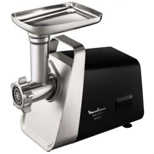 Moulinex ME306832 Meat Mincer – 1800W • 1.9 kg/min • 3 Grids + Kebbe & Sausage Attachments