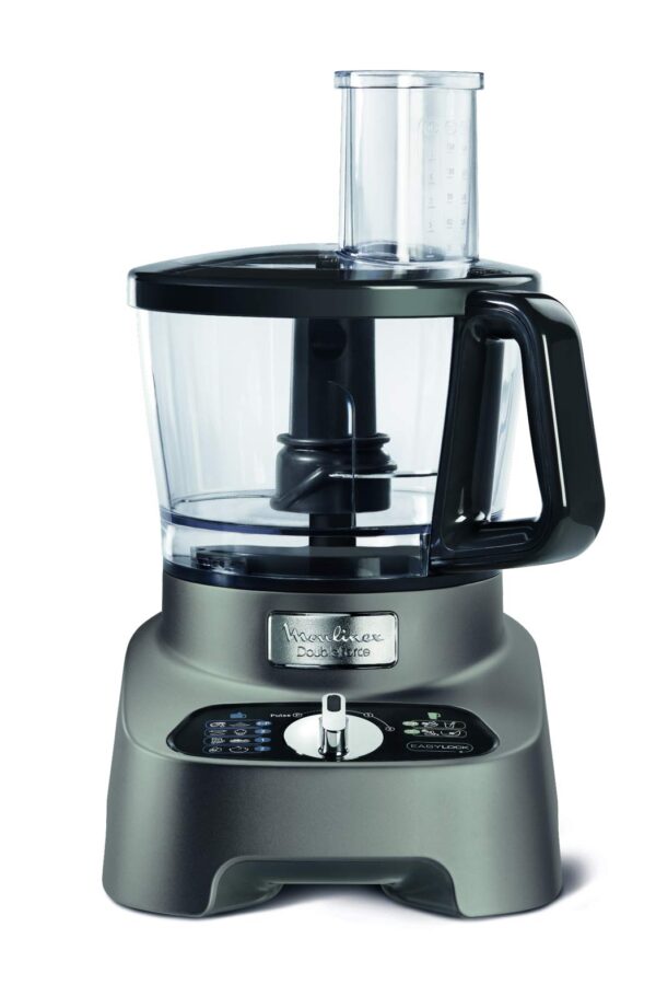Moulinex FP825E10 Double Force Food Processor – 1000W • 3L Bowl • 33 Functions