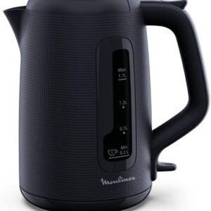 Moulinex Morning BY2M0810 Electric Kettle 1.7 L – 2400 W Rapid Boil • Midnight-Blue Finish